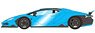 Lamborghini Centenario LP770-4 2016 Rear Wing up Blu Cepheus (Diecast Car)