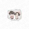 Boku no Tsugai ha Thoroughbred Omega Die-cut Sticker Kotaro Chitose & Natsume Ouka Mini Chara Ver. (Anime Toy)