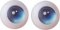 Harmonia Series Original Plastic Eye (Blue) (Fashion Doll)