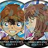Detective Conan Trading Hologram Can Badge Vol.2 (Set of 10) (Anime Toy)
