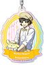Acrylic Key Ring Aurora TYPE Blue Lock x Sanrio Characters 02 Meguru Bachira x Pom Pom Purin (Anime Toy)