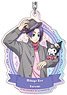 Acrylic Key Ring Aurora TYPE Blue Lock x Sanrio Characters 06 Reo Mikage x Kuromi (Anime Toy)