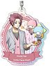 Acrylic Key Ring Aurora TYPE Blue Lock x Sanrio Characters 08 Sae Itoshi x Little Twin Stars (Anime Toy)