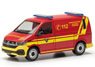 (HO) Volkswagen T6.1 Half Bus `Fire brigade MTU / MAN Munich` (Model Train)