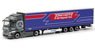 (HO) Mercedes-Benz Actros Stream Space 2.3 15m Low Liner Semi Trailer `Toni Hotz` (Model Train)