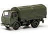 (HO) Mercedes-Benz NG planked-bed truck 5to with round tarpaulin 2axles `Bundeswehr` (German Forces) (Model Train)