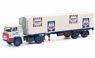 (HO) Scania Vabis LB 76 Refrigerated Box Semi Trailer `Peter John / IGLO` (Model Train)