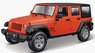 2015 Jeep Wrangler Unlimited MT Orange (Diecast Car)