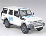 Toyota Land Cruiser LC76 2014 United Nations LHD (Diecast Car)