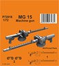 MG 15 German WWII Machine Gun (Set of 2) (Plastic model)