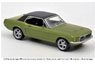 Ford Mustang Coupe 1968 Metallic Green (Diecast Car)