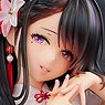 Mai Okuma Illustration [Healing White Chinese Dress Lady] (PVC Figure)