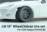 LM18 Wheel/ADVAN Tire Set (Accessory)