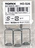 [ HO-S26 ] Hood Frame (for Electric Car) (Series 485, 583) (4 Peaces) (Model Train)