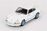Porsche 911 Carrera RS 2.7 Grand Prix White / Blue Livery (LHD) [Clamshell Package] (Diecast Car)