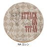 TV Animation [Attack on Titan The Final Season] Leather Coaster NA (Eren) (Anime Toy)