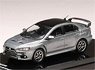Mitsubishi Lancer Evolution X FINAL EDITION Titanium Gray Metallic / Black Roof w/Engine Display Model (Diecast Car)