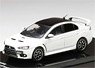 三菱 ランサーエボリューションX FINAL EDITION エンジンディスプレイモデル付き ホワイトパール / ブラックルーフ (ミニカー)