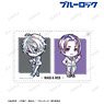 Blue Lock Seishiro Nagi & Reo Mikage Deformed Ani-Art 1 Pocket Pass Case Ver. A (Anime Toy)