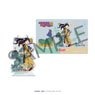 Chaladditional Toy Monogatari Series Hanafuda Pattern Acrylic Stand (Karen Araragi & Tsukihi Araragi) (Anime Toy)