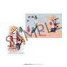 Chaladditional Toy Monogatari Series Hanafuda Pattern Acrylic Stand (Nadeko Sengoku) (Anime Toy)