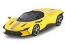 Ferrari Daytona SP3 Serie Icona Modena Yellow w/silver lines (ミニカー)