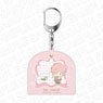 Dream Meister and the Recollected Black Fairy x Sanrio Characters Hologram Key Ring Cuit x Cinnamoroll (Anime Toy)