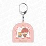 Dream Meister and the Recollected Black Fairy x Sanrio Characters Hologram Key Ring Asahi x Pokopon Nikki (Anime Toy)
