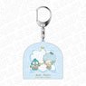 Dream Meister and the Recollected Black Fairy x Sanrio Characters Hologram Key Ring Searle x Hangyodon (Anime Toy)
