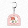 Dream Meister and the Recollected Black Fairy x Sanrio Characters Hologram Key Ring Kent x Kero Kero Keroppi (Anime Toy)