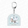 Dream Meister and the Recollected Black Fairy x Sanrio Characters Hologram Key Ring Navi x Lloromannic (Anime Toy)