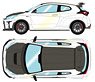 Toyota GRMN Yaris Circuit Package 2022 Platinum White Pearl Mica (Diecast Car)