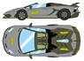 Lamborghini Aventador SVJ 63 Roadster 2019 グリジオアケーソ (ミニカー)