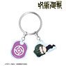 Jujutsu Kaisen Maki Zenin Chibikoro Twin Acrylic Key Ring (Anime Toy)