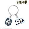 Jujutsu Kaisen Panda Chibikoro Twin Acrylic Key Ring (Anime Toy)