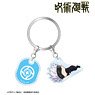 Jujutsu Kaisen Satoru Gojo Chibikoro Twin Acrylic Key Ring (Anime Toy)