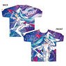 Hatsune Miku GT Project Racing Miku 2024Ver. Full Graphic T-Shirt Vol.1 (XL Size) (Anime Toy)