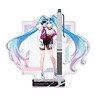 Hatsune Miku GT Project Racing Miku 2024 JCL TEAM UKYO Support Ver. Acrylic Pen Stand (Anime Toy)
