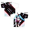 Hatsune Miku GT Project Racing Miku 2024 JCL TEAM UKYO Support Ver. Full Graphic T-Shirt (XL Size) (Anime Toy)