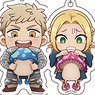 Delicious in Dungeon Gyuccolle Trading Acrylic Key Ring (Set of 6) (Anime Toy)