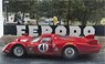 アルファロメオ 33/2 ル・マン24時間 1968 Nino Vaccarella レジン製ジオラマ / ドライバー付 (ミニカー)