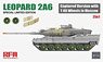 Leopard 2A6 Captured Version with T-80 Wheels in Moscow Supecial Limited Edition (Plastic model)