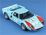 Ford GT40 Mk2 P / 1015 1966 Le Mans #1 Blue (Diecast Car)