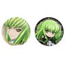 Code Geass Lelouch of the Rebellion [C.C.] Can Badge Set (Anime Toy)