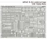 B-24J undercarriage Photo-Etched Pats (for Hobby Boss) (Plastic model)