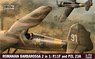 ルーマニア軍PZL23Aカラシュ軽爆+PZL P.11F戦闘機セット (プラモデル)