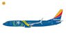 737-800W Southwest Airlines `Nevada One` N8646B (Flaps Down) (Pre-built Aircraft)