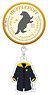 Harry Potter Can Badge w/Charm Hufflepuff (Anime Toy)