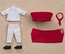 Nendoroid Doll Work Outfit Set: Pastry Chef (Red) (PVC Figure)