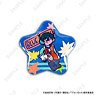 Blue Lock Mizusawa Sekken Collabo Star Shaped Can Badge (Rin Itoshi) (Anime Toy)
